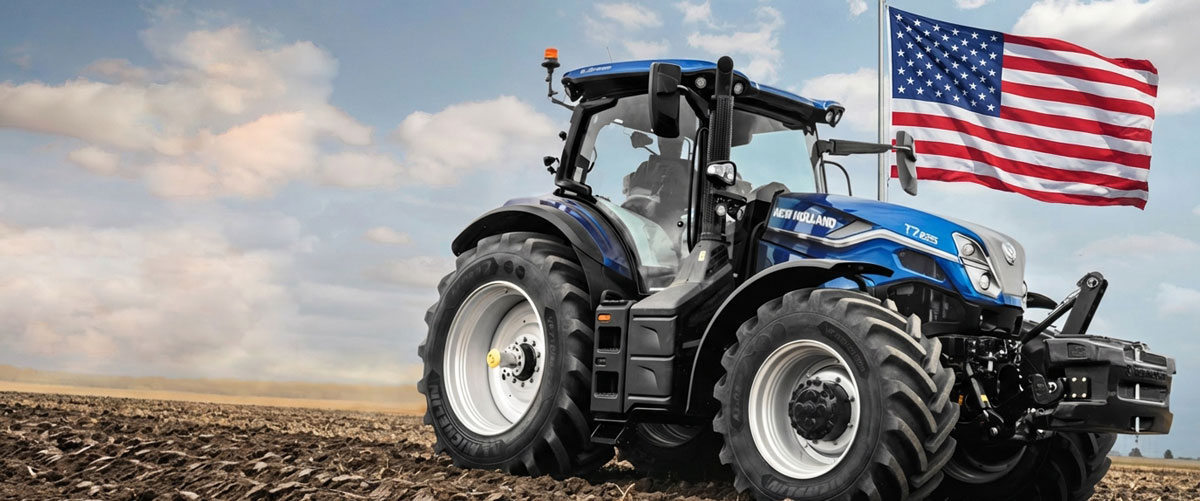 New Holland présente le tracteur T7 à empattement standard entièrement repensé pour l'Amérique du Nord
