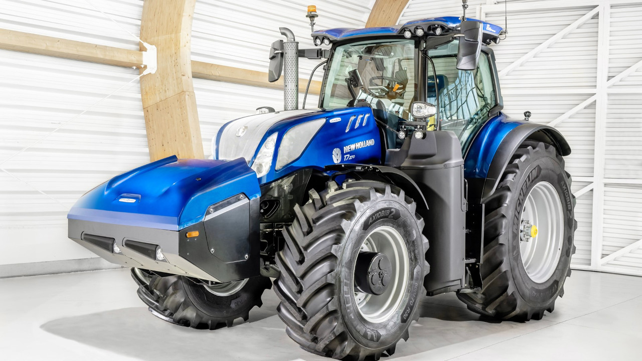 Tracteur au Méthane T7.270 de New Holland